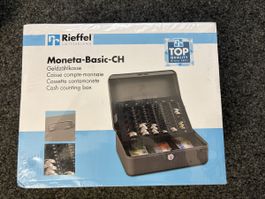 Geldzählkasse Rieffel Moneta-Basic-CH neu in OVP