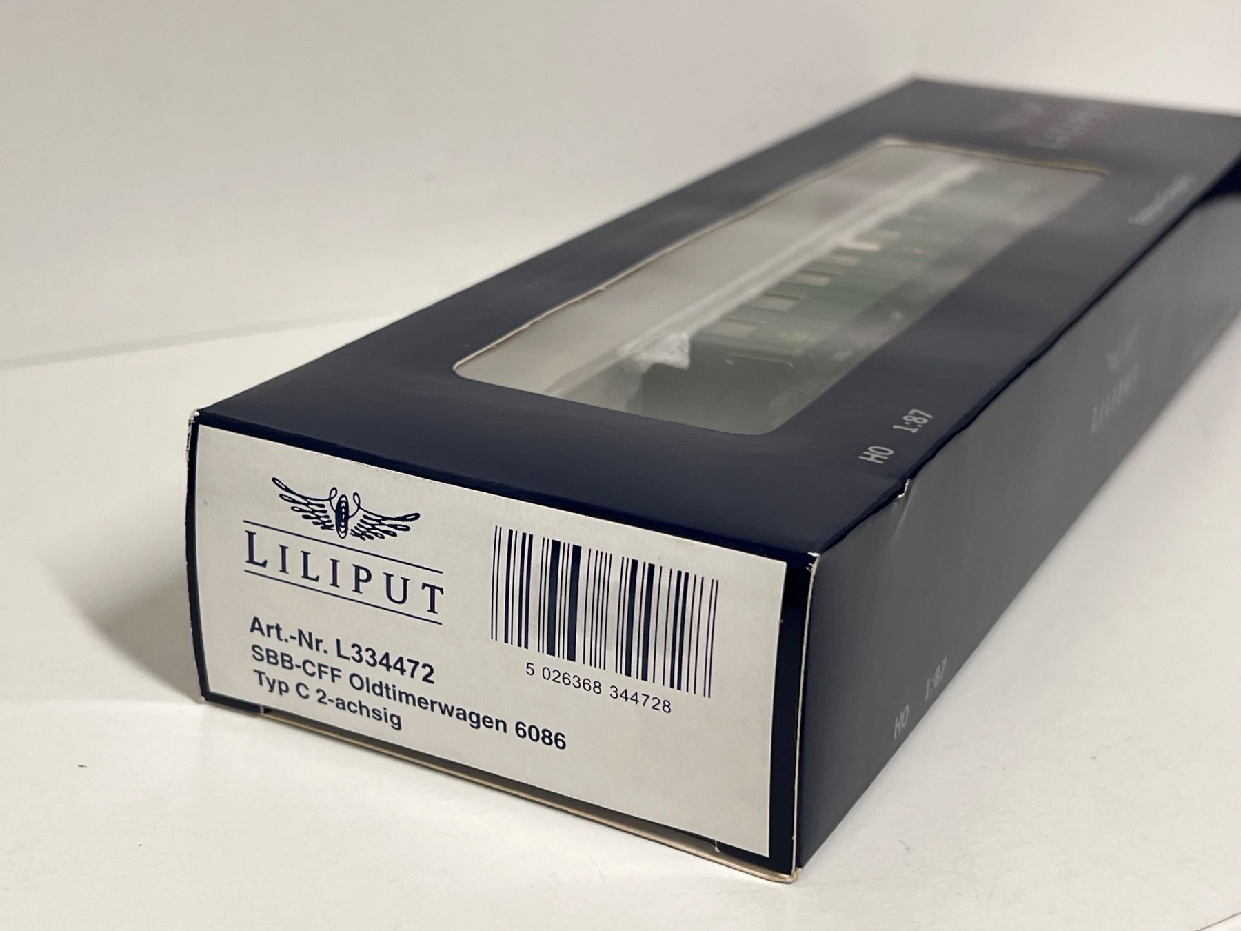 Liliput Modellini di ferrovie: Liliput L334472 SBB-CFF Oldtimerwagen 6086 – Nuovo e nell'imballaggio originale da Neuenhof venduto da ludovicco 2