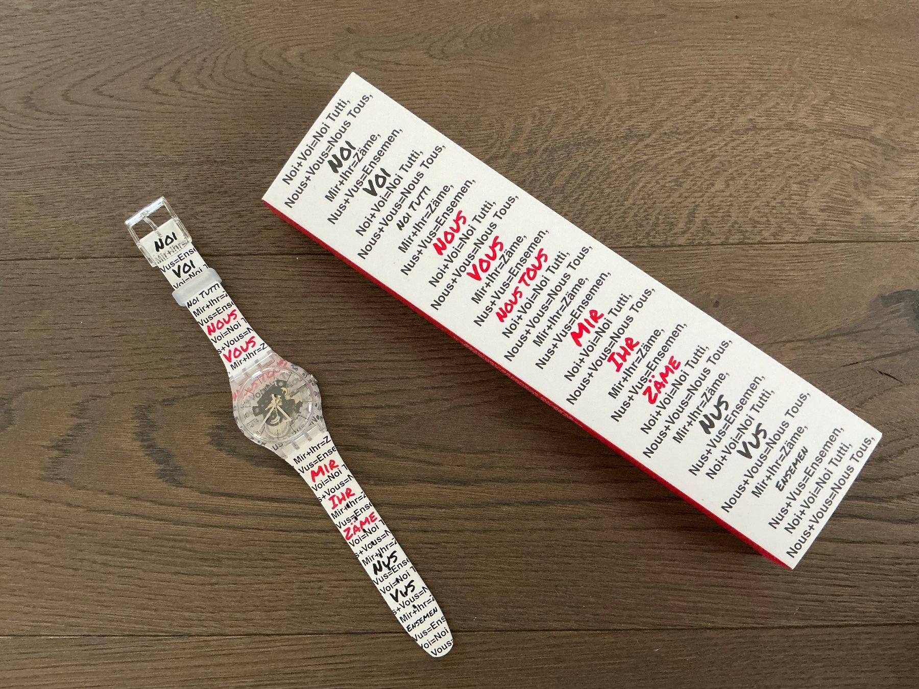 Swatch Orologi: Swatch Aktionärsuhr 2026 – Nuovo e nell'imballaggio originale da Altenrhein venduto da M20J 1