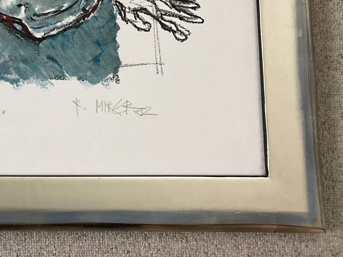 Grafica & Litografie: Rudolf Mirer, Lithographie "Das Gebet" – Nuovo (secondo la descrizione) da Einsiedeln venduto da Brocki59 1