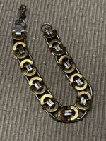 Armkette / Modeschmuck bicolor