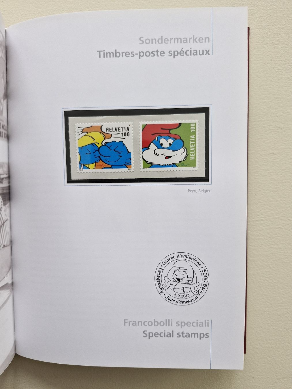 Tutti i francobolli: Schweizer Jahresbuch 2013 postfrisch komplett – Nuovo (secondo la descrizione) da Frauenfeld venduto da Kasico 7