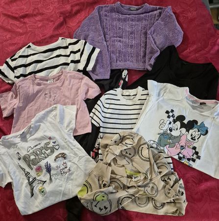 Kleiderpaket Mädchen Grösse 146/152, 9 Teile