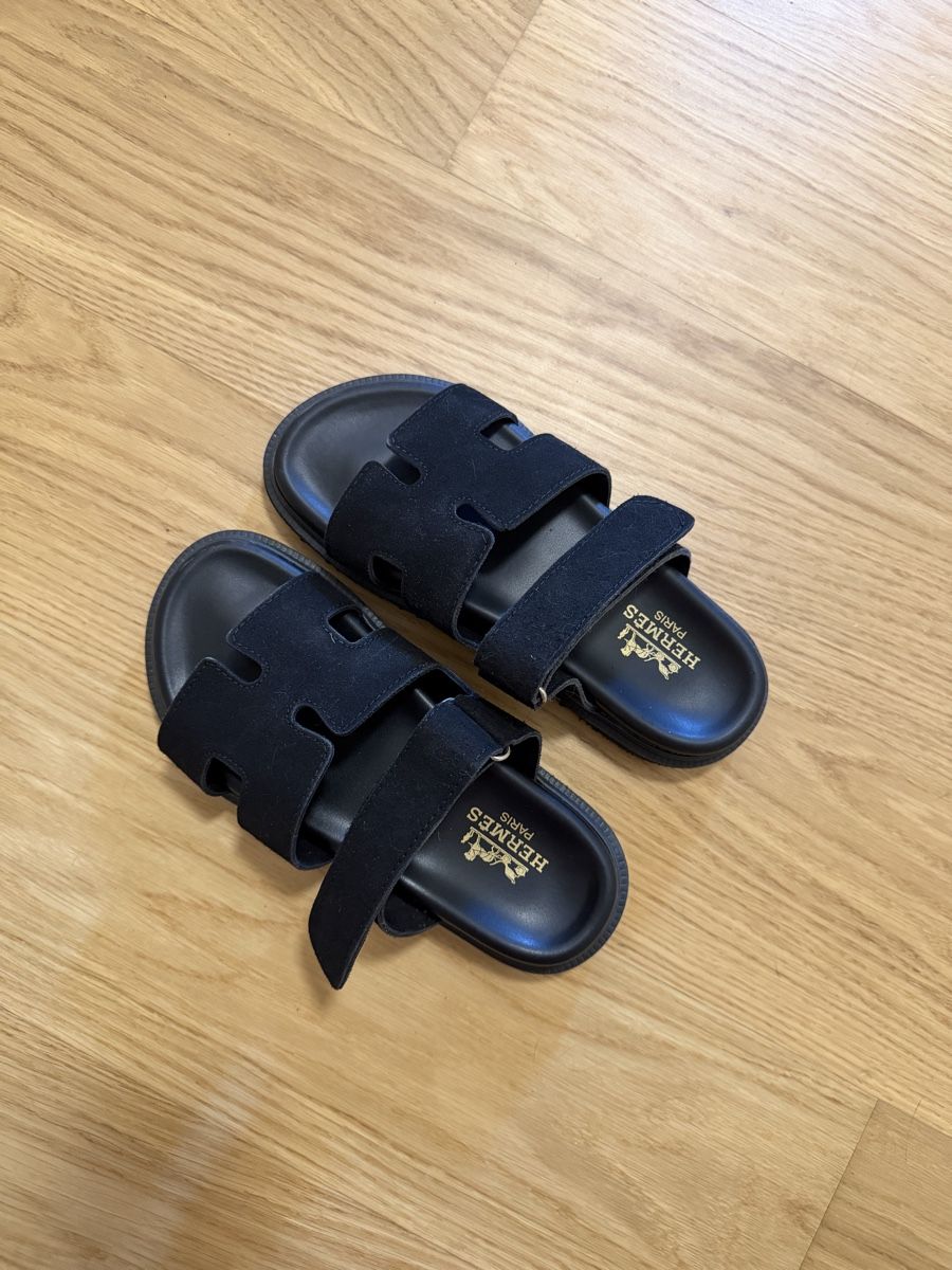Damenschuhe: Hermes Sandals Black Size 38 – Neu (gemäss Beschreibung) aus Urtenen-Schönbühl von Peklars 1