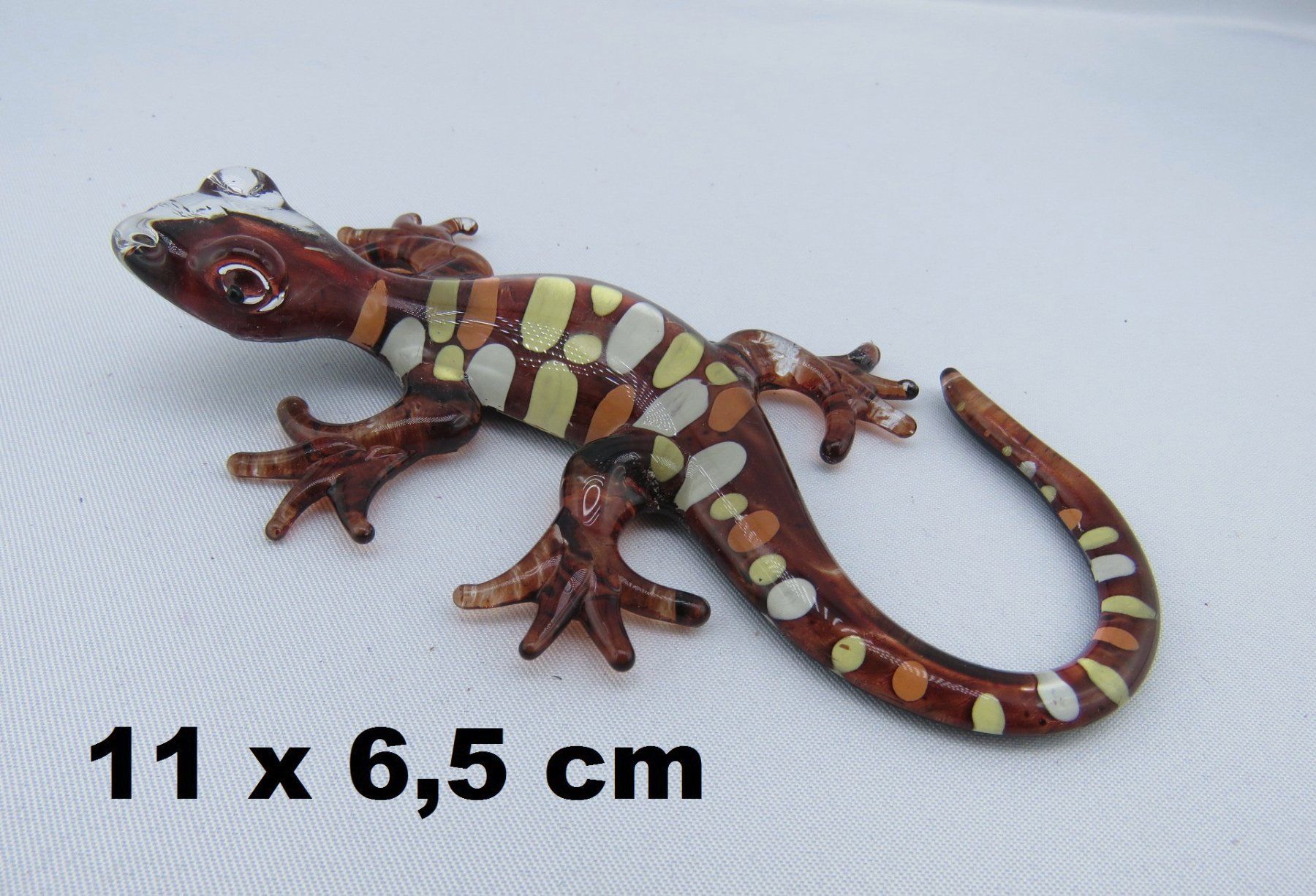 Figuren: Glas - EIDECHSE - Glasbläserei - Handarbeit - 11x6,5cm – Neu (gemäss Beschreibung) aus Grenchen von Yamahwildstar16