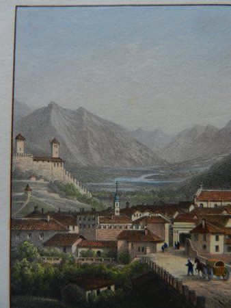 Stiche: Bellinzona Ticino – Gebraucht aus Risch von Rischli15 5