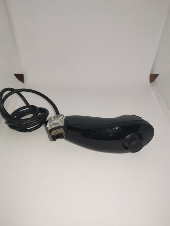 Nunchuk für Nintendo Wii / Wii U Controller schwarz (Gebraucht) in ...