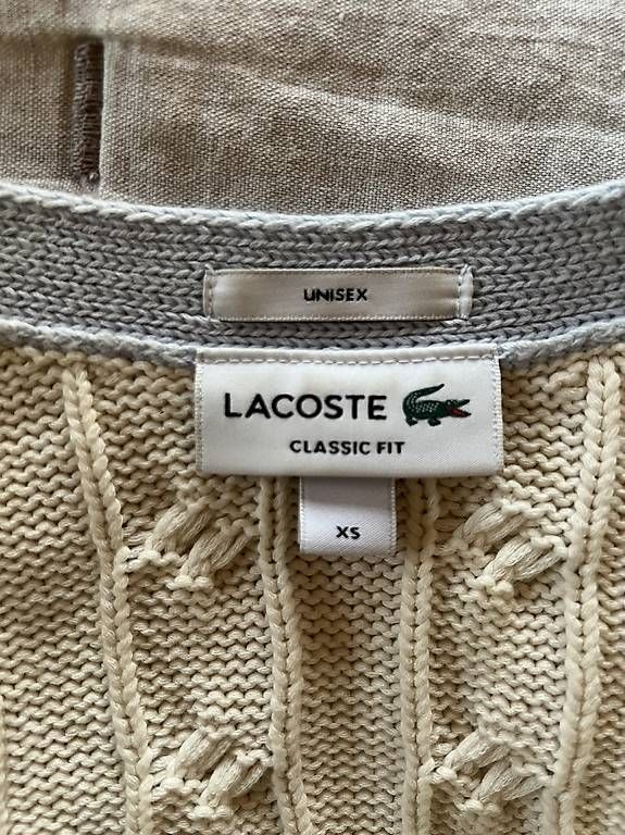 Giacche: Lacoste Strickjacke original neuwertig XS – Usato da Winterthur venduto da sallawong 3