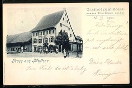 Muttenz, Gasthof zum Rössli, Inh. Fritz