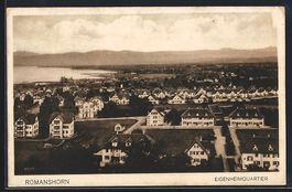 Romanshorn, Eigenheimquartier mit Wasser