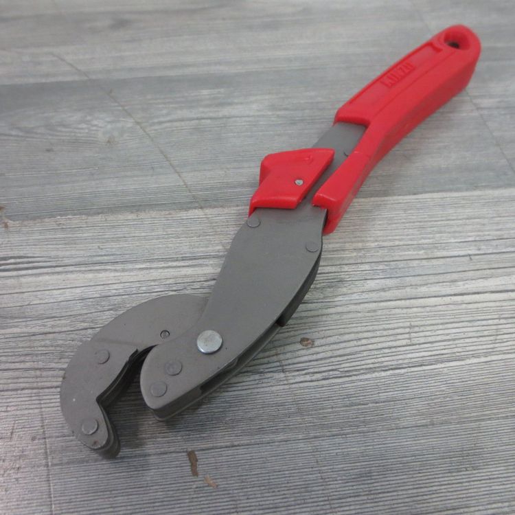 Dönges Bleirohr-Aufweitezange Bis 1 1/2 Zoll – Konische Backen, Pulverbeschichtet, 240 Mm Länge