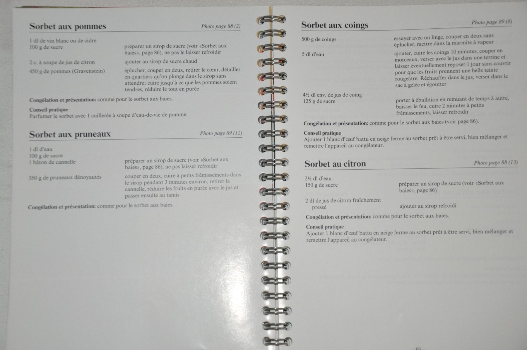 Libri: Les desserts - Betty Bossi – Usato da Fully venduto da Minouchka 1