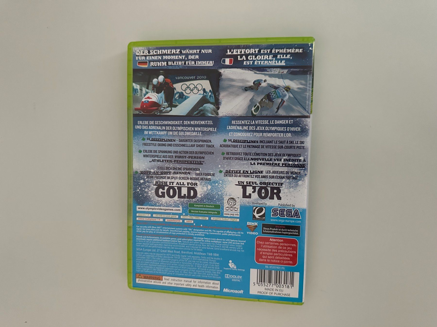 Microsoft Giochi: Vancouver 2010, Xbox 360 – Usato da Couvet venduto da Aura_aura 2