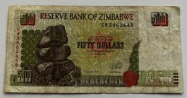 Zimbabwe 50 Dollars 1994
