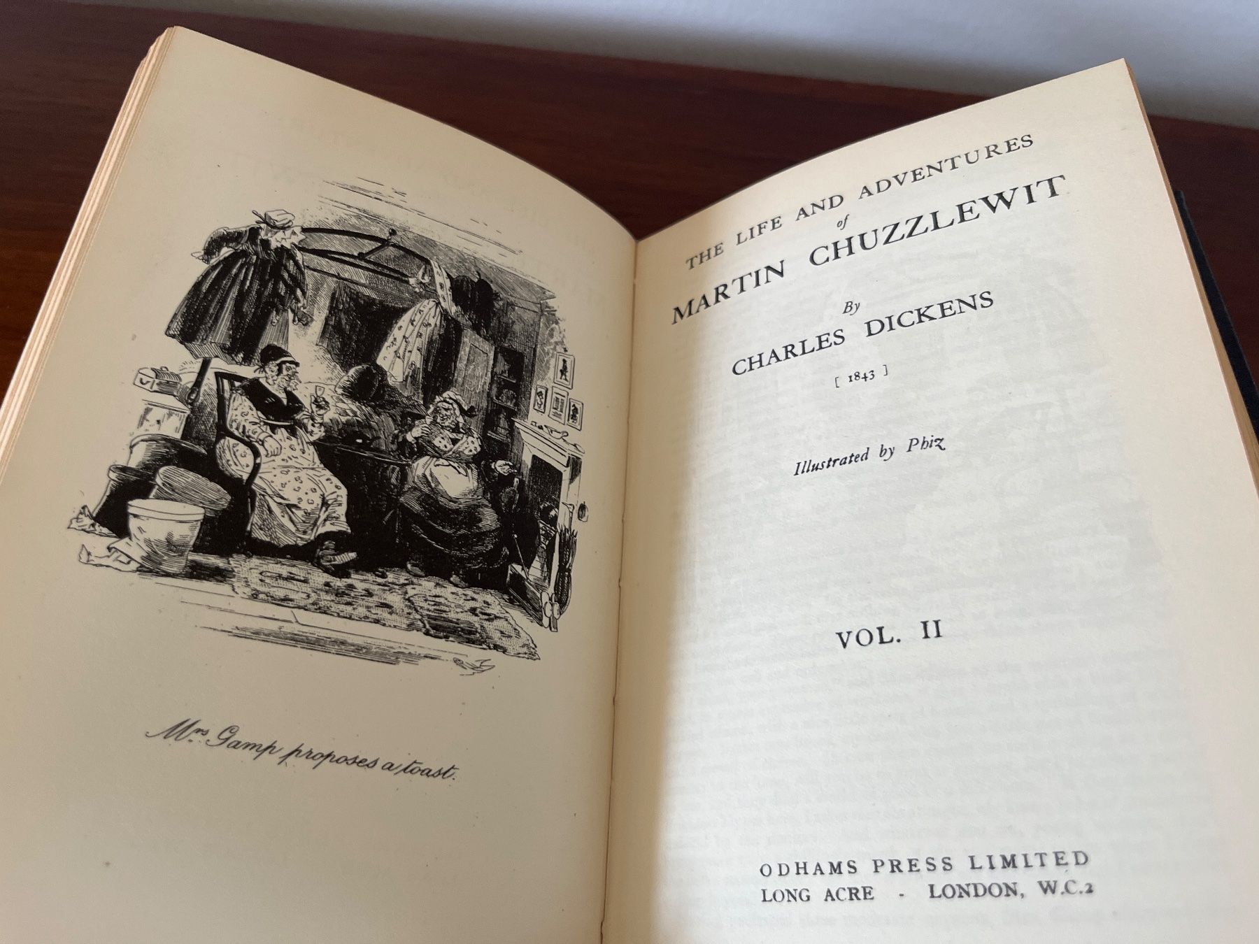 Libri: Buch - Martin Chuzzlewit, Charles Dickens, 1843, englisch – Usato da Luzern venduto da Jiggy_8898 7