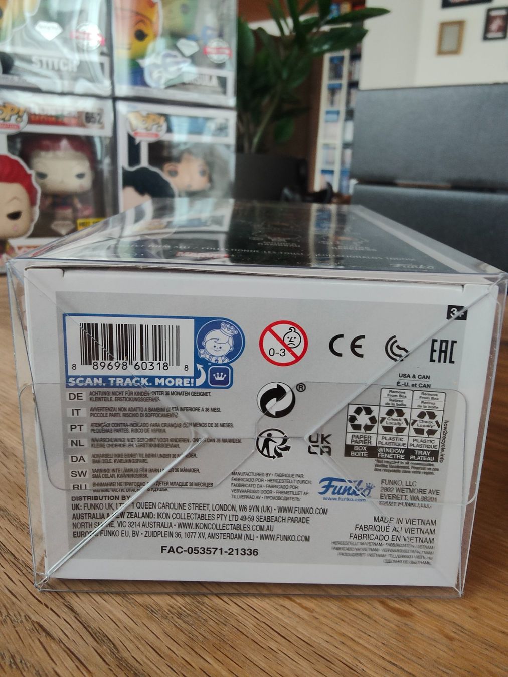 Funko Statuette: Funko Pop! Marvel - The Vision Diamond SE #824 – Usato da Benken SG venduto da beasty91 5