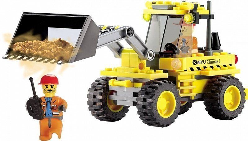 Kit di costruzioni: City - Radlader   117 Teile Baustelle – Nuovo e nell'imballaggio originale da Biel/Bienne venduto da Spiel-Markt