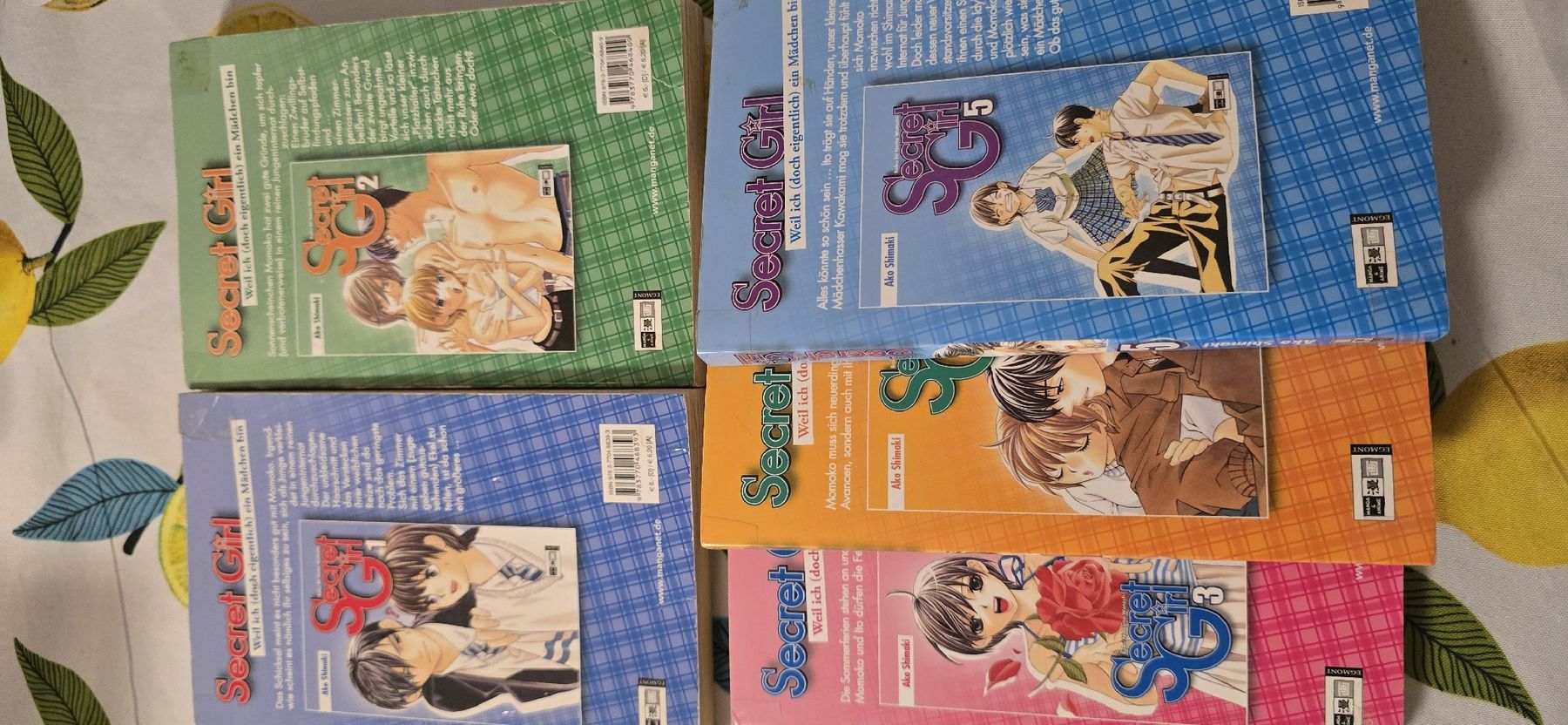 Fumetti: Secret Girl 1- 5 – Usato da Basel venduto da Nerea07 1