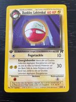 Pokemon Dunkles Lektrobal 34/82 team rocket 1. edition