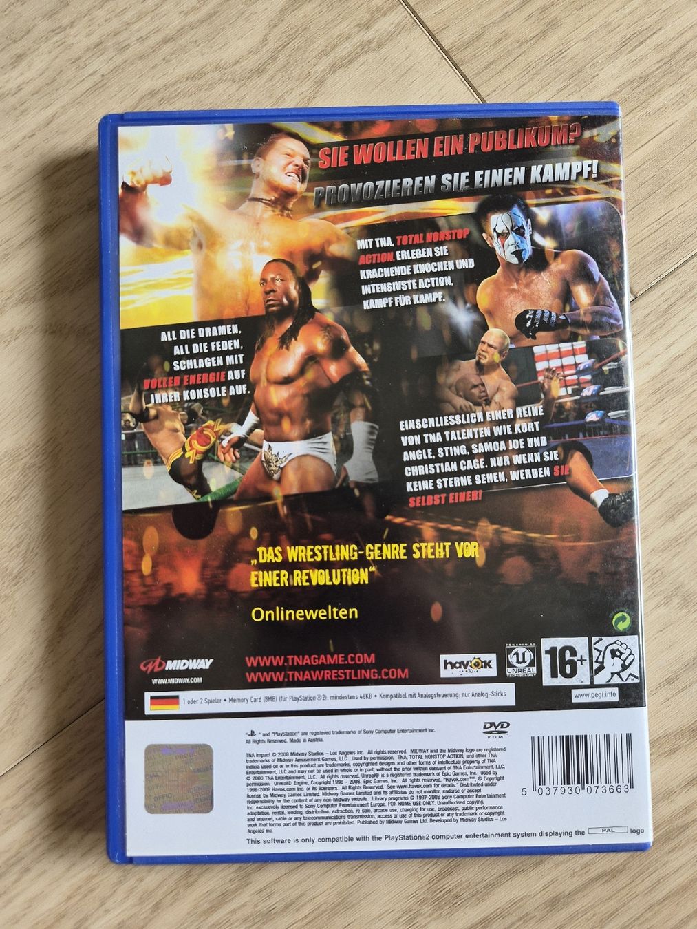 Sony Giochi: TNA Impact! PS2 - Jeu de Catch Intense – Usato da La Joux FR venduto da car_ck96 2