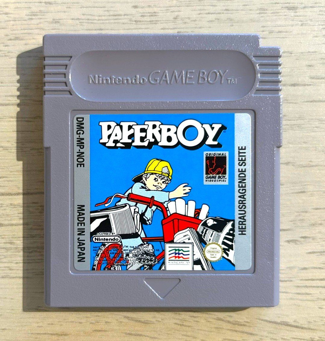 Nintendo Giochi: Paperboy Gameboy – Usato da St. Gallen venduto da Alpine.Arcade