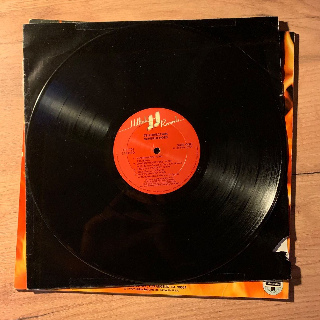 Dischi in vinile: 9TH CREATION - SUPERHEROES...OG US 1979...VG++/VG+ – Usato da Gals venduto da Diskopatshop 2
