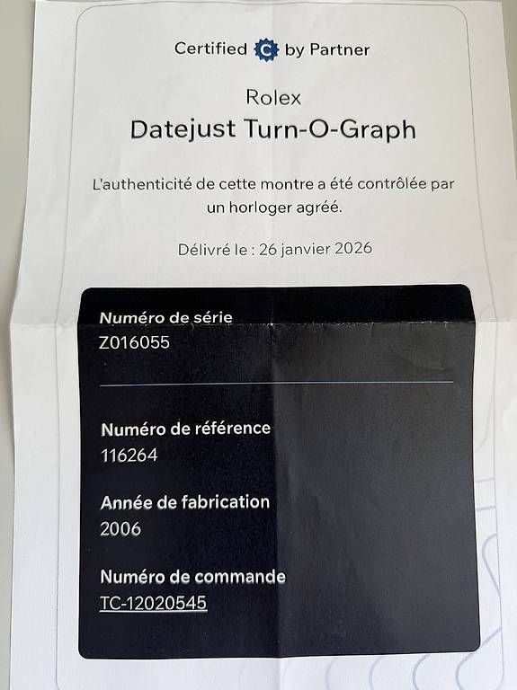 Rolex Orologi: Rolex Datejust Turn-O-Graph – Usato da Zürich venduto da timeio-swapwatch 9