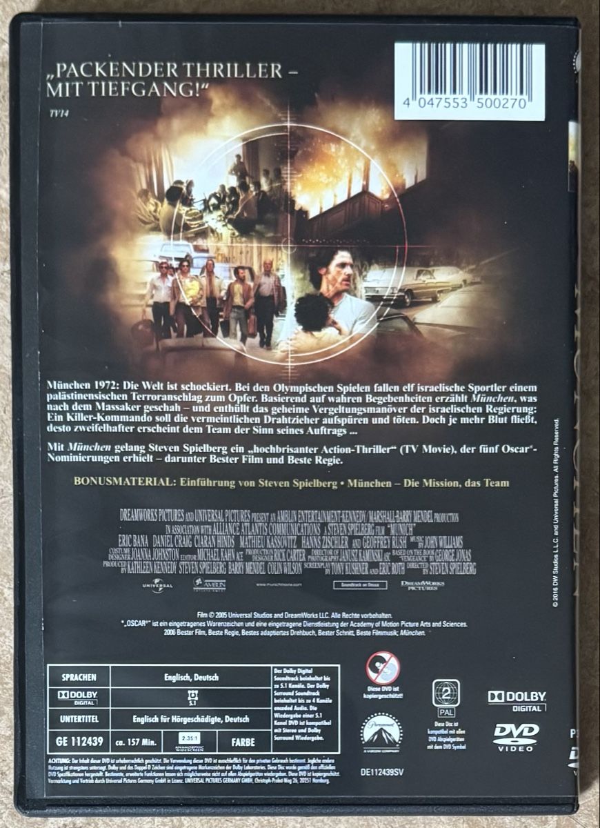 Tous les DVDs: MÜNCHEN  – Neuf (Voir description) à Dietikon par AndreaSch01 1