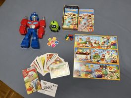 Set Spiele und Spielzeug (5 Stk) gem Fotos