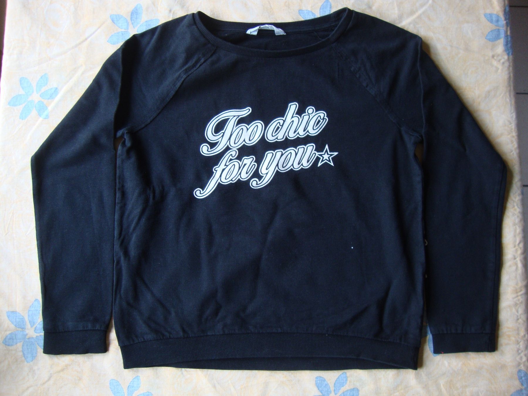 H&M Maglioni & Felpe: Schwarzer Mädchenpullover Gr. 158/164 – Usato da Vernier venduto da Melone74
