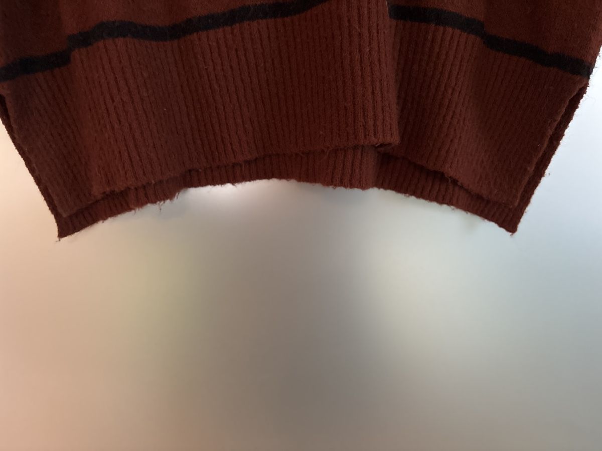 Maglioni & Felpe: C&A Oversize-Pullover, Gr. L, braun gestreift 🍂 – Usato da Hendschiken venduto da Uraniali 1