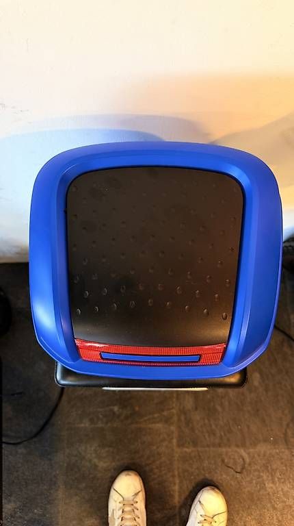 Topcase: Motorrad-Topcase / Scooter-Box  blau, abschliessbar – Gebraucht aus Unterseen von beE-Scooter 1
