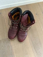 Timberland Winter Schuhe, bordeauxrot, Grösse 38