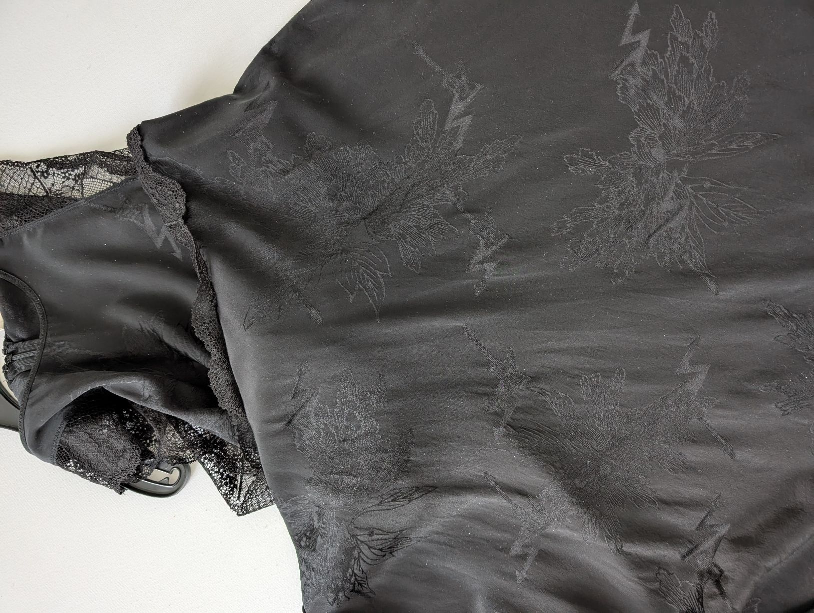 Zadig & Voltaire Kleider: Zadig & Voltaire Seiden-Kleid Gr.S – Gebraucht aus Basel von Kunstbild 4