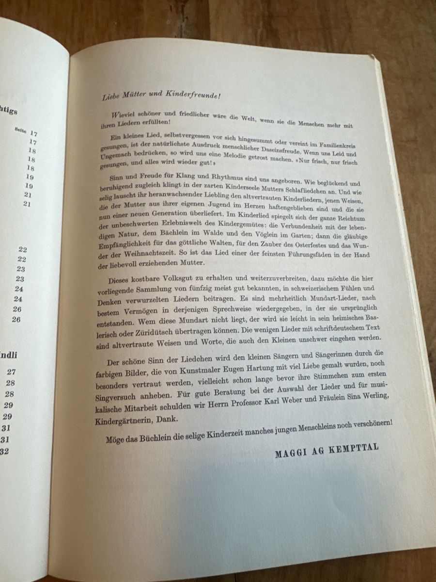 Libri: Chömed Chinde, mir wänd singe – Usato da Frauenfeld venduto da aluma14 4