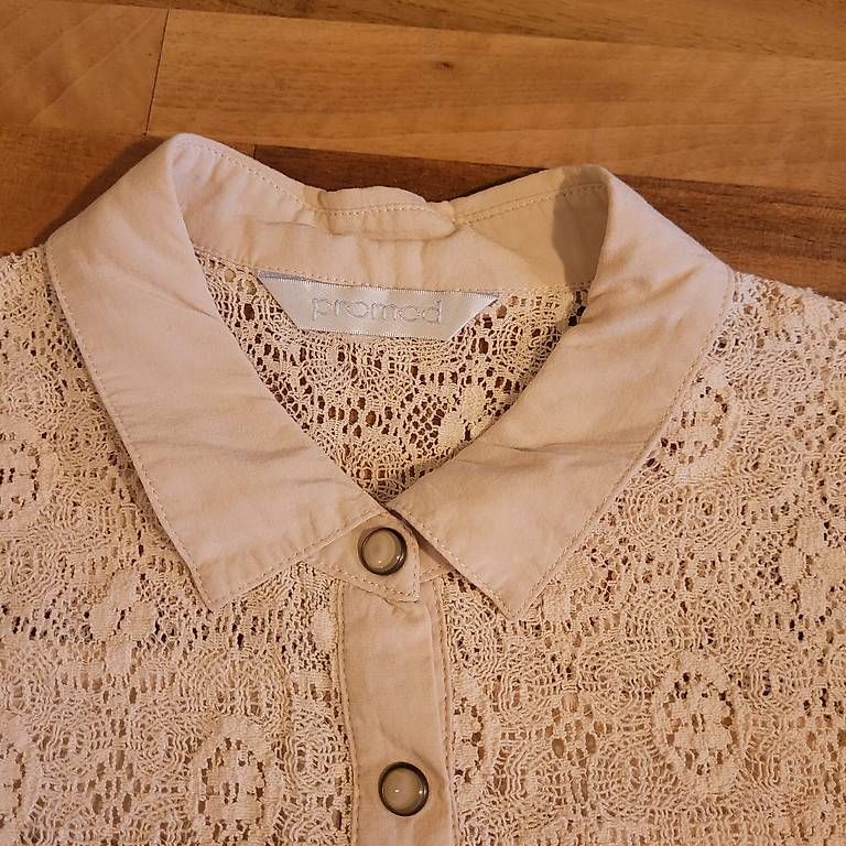 Camicette: Top Bluse Rosa Sommer Spitze – Usato da Bern venduto da jud_7ct5 2