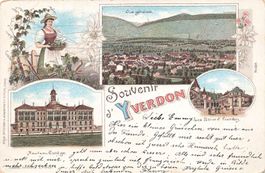 Souvenir Yverdon Litho
