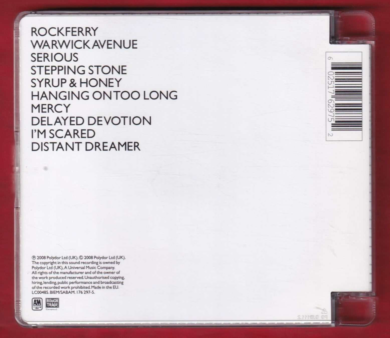 CD: Duffy - Rockferry (CD) – Usato da Zürich venduto da Pfluftl2000 1