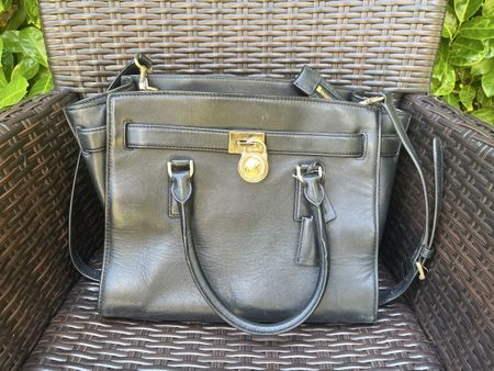 Sac à main Michael Kors noir cuir bon état
