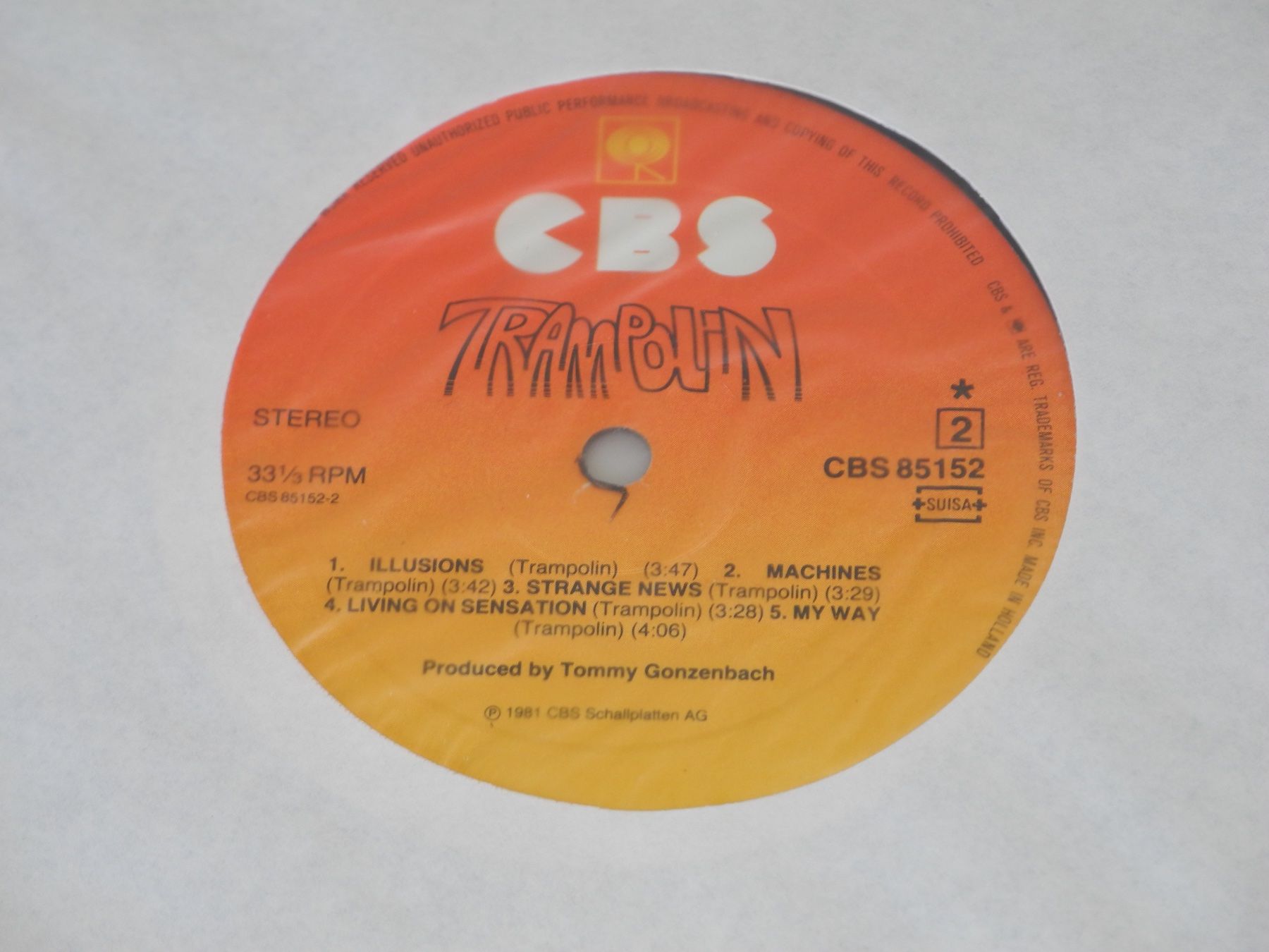 Dischi in vinile: TRAMPOLIN: SAME - CBS – Nuovo (secondo la descrizione) da Fahrwangen venduto da Swirl2 3