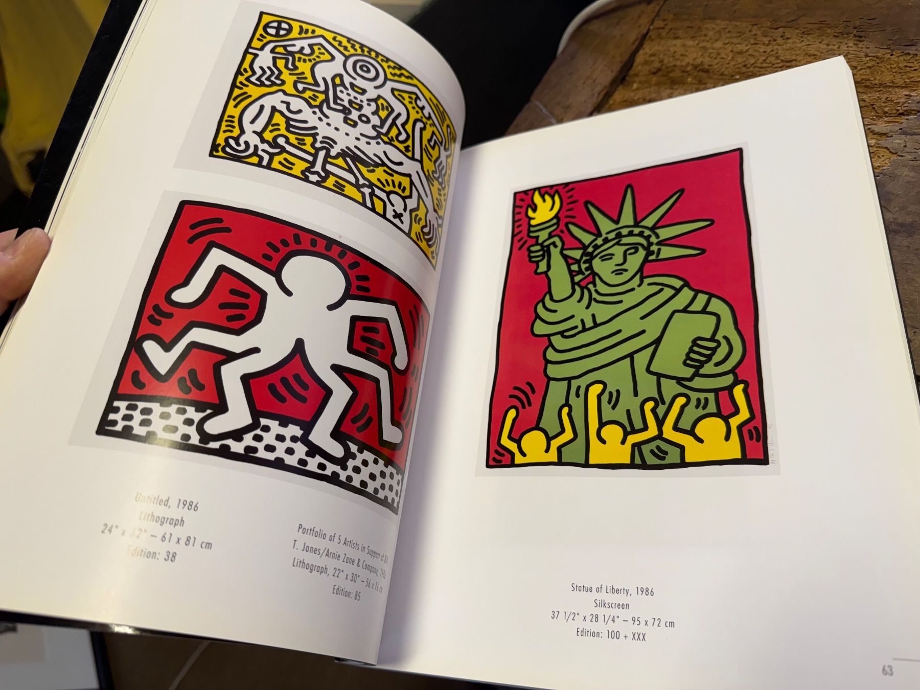 Libri: Keith HARING edition on paper – Usato da Bern venduto da Jwpm66 6