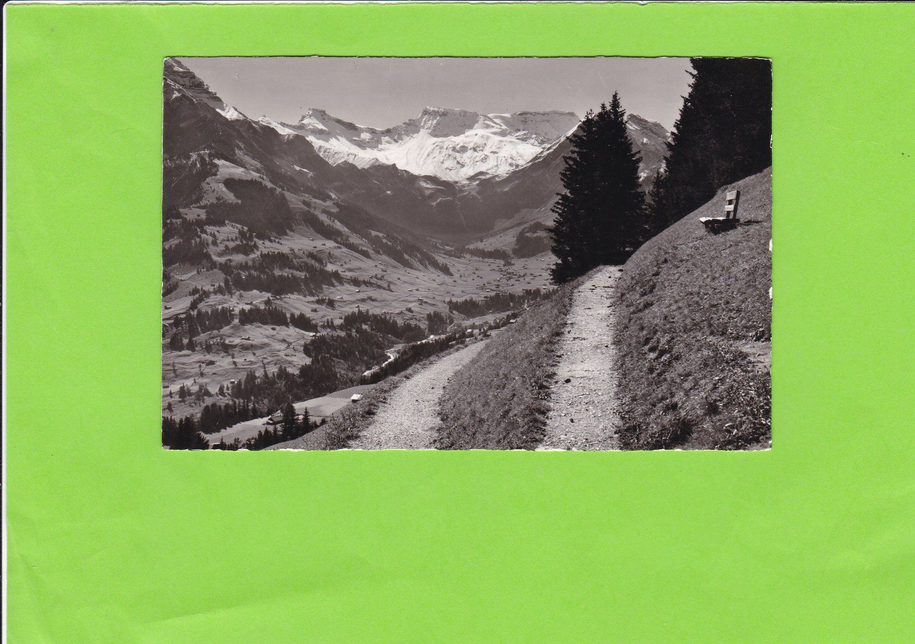 Cartoline postali: 5926 Adelboden-Hörnliweg, E. Gyger – Usato da St. Peterzell venduto da neckertal