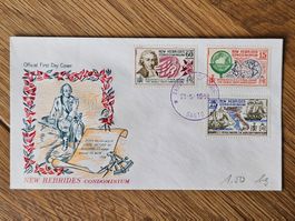 FDC neu Hebriden 1968 (selten) für 1.--