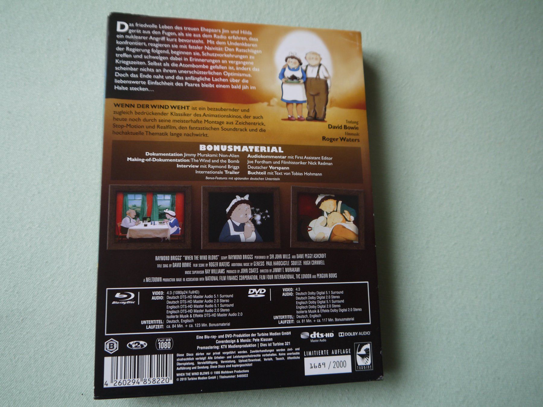 Tutti i DVDs: WENN DER WIND WEHT - Mediabook - Blu Ray + DVD – Usato da Hagendorn venduto da Blaf 4