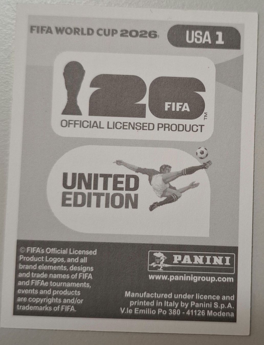 Panini Carte collezionabili: WM 2026 Paninibild Nr. USA1 – Nuovo e nell'imballaggio originale da Rotkreuz venduto da keerthdi 1
