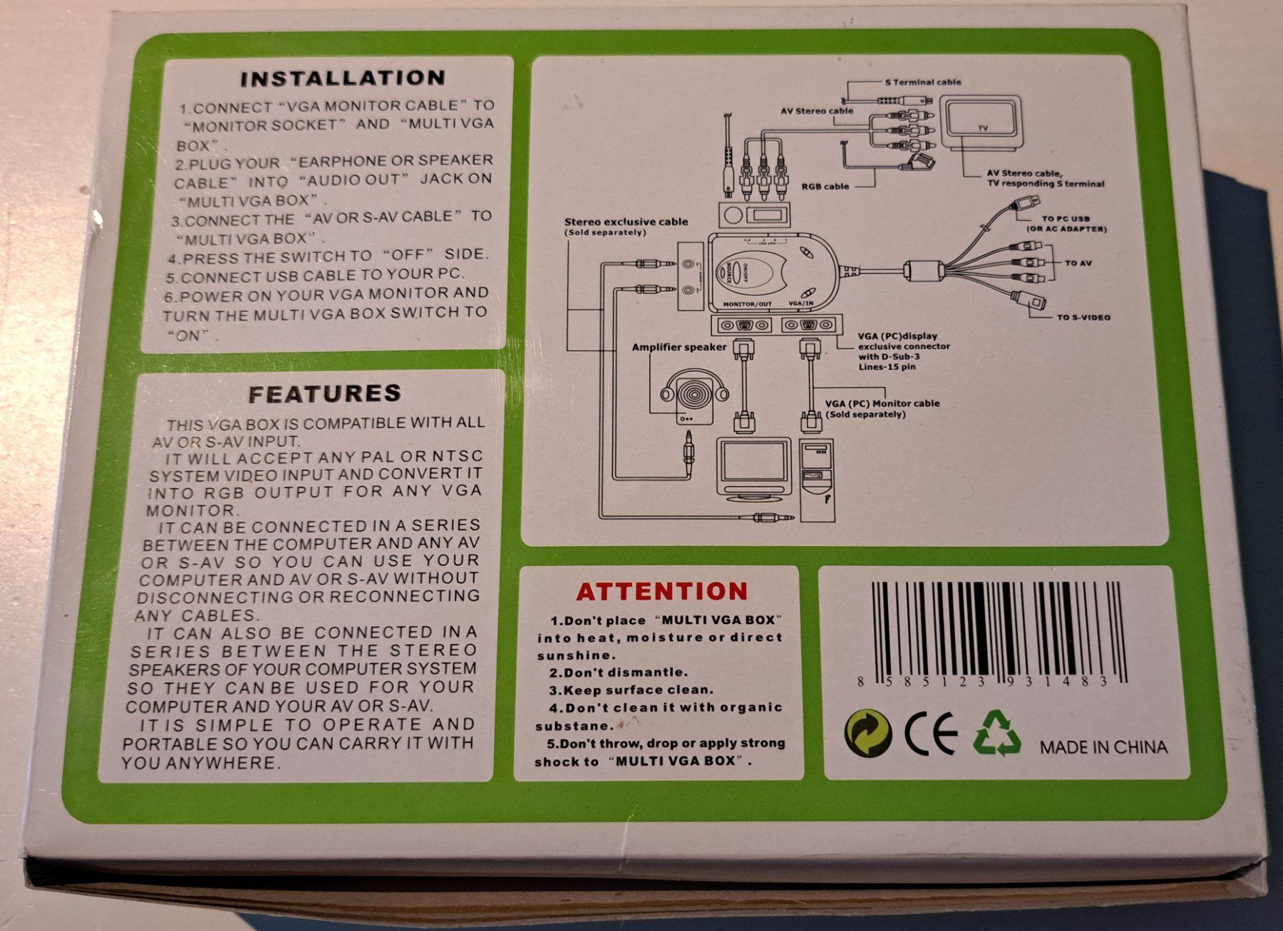 Giochi: Multi VGA Box May Flash – Usato da Schlieren venduto da Rcaliforni 6