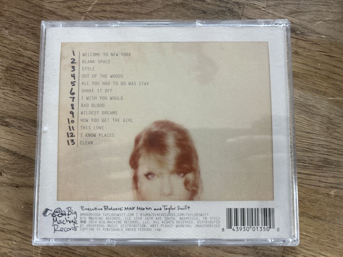 CDs: Taylor Swift - T. S. 1989 – Gebraucht aus Lugano von  1