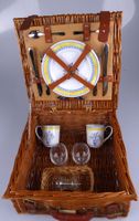Vintage Picknick-Korb von OPTIMA (Made in England)