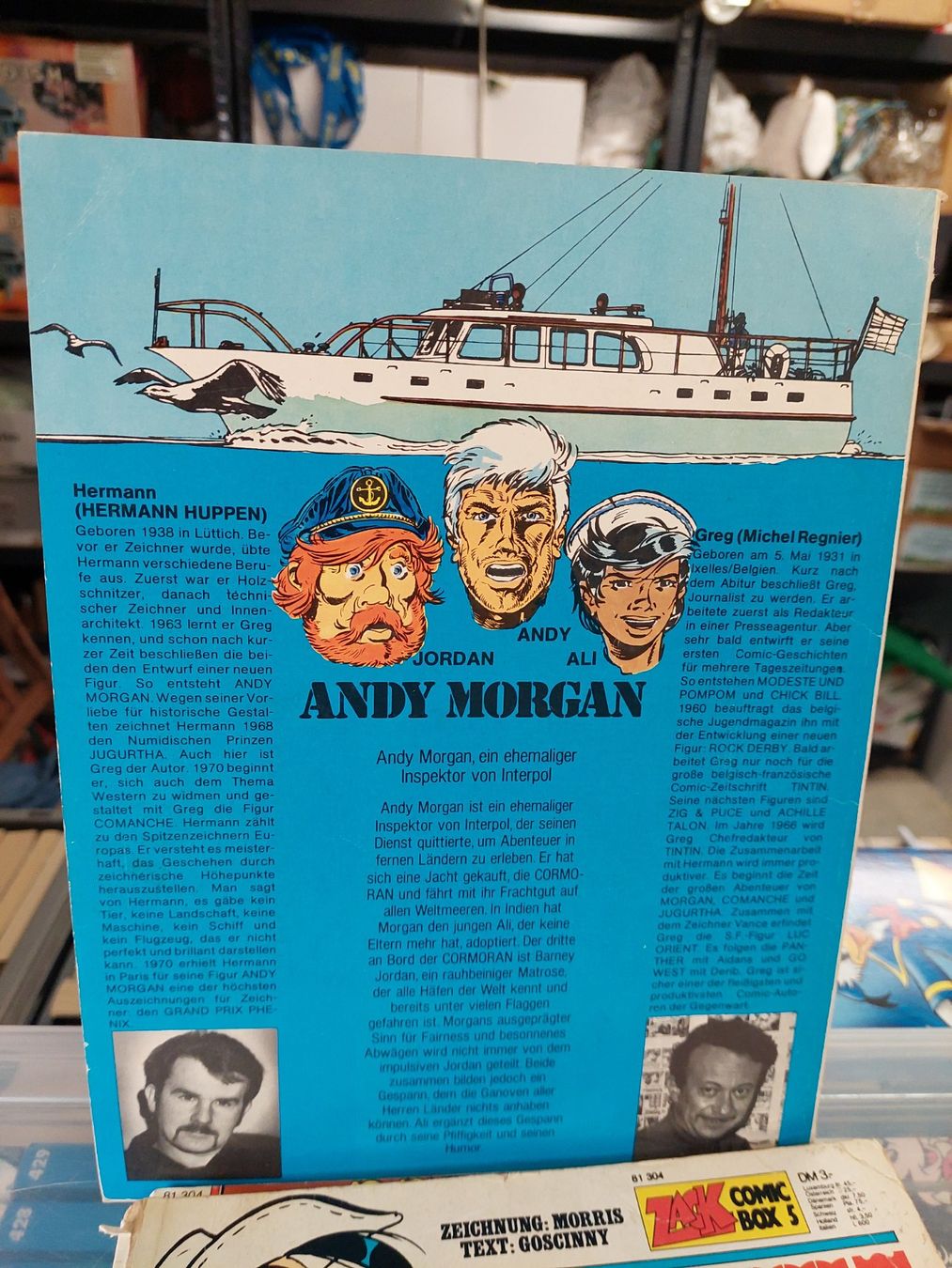 Comics: Zack Box 6 Andy Morgan – Gebraucht aus Oberwil b. Zug von PrimaryBlue 1