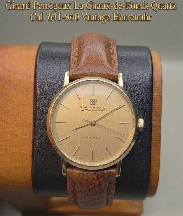Girard-Perregaux La Chaux-de-Fonds Quartz – Cal. 641-960 (Gebraucht) in ...